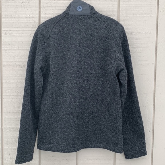 MARMOT Men’s Poacher Pile Jacket - Slate Grey Heather - Picture 7 of 13